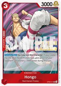 Hongo (Judge Pack Vol. 5) - One Piece Promotion Cards - UC - OP09-011