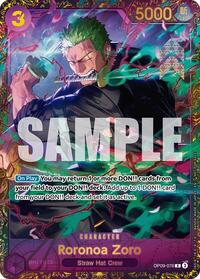 Roronoa Zoro (Championship 25-26 Regionals Season 1) - One Piece Promotion Cards - R - OP09-076