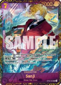 Sanji (Championship 25-26 Regionals Season 1) - One Piece Promotion Cards - SR - OP09-065
