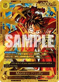Monkey.D.Luffy (Championship 2024 World Final 1st Place) - One Piece Promotion Cards - SR - OP07-109