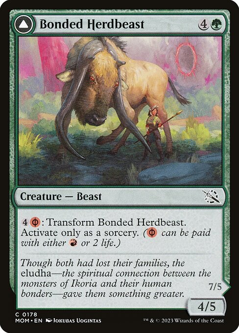 Bonded Herdbeast - March of the Machine - C - 178