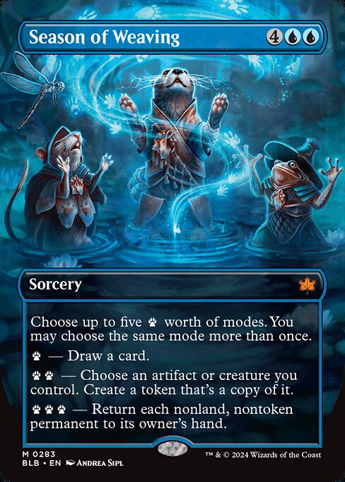 Season of Weaving (Borderless) - Bloomburrow - M - 283