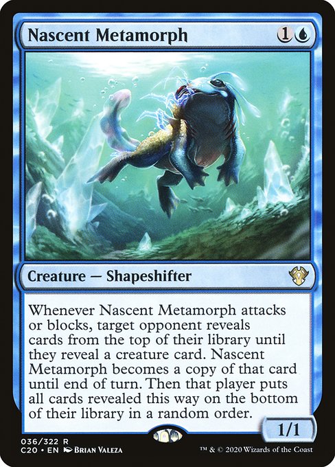 Nascent Metamorph - Commander 2020 - R - 36