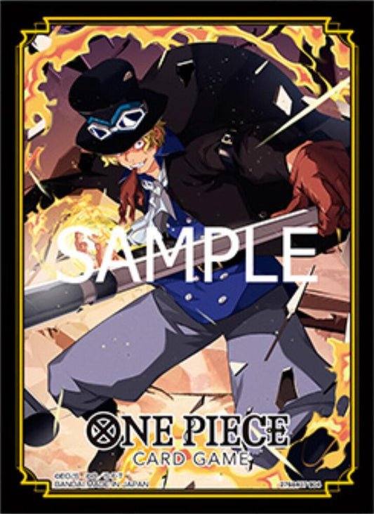 One Piece Card Game Official Sleeves: TCG+ Store Edition Vol.2 - Sabo (70-Pack)