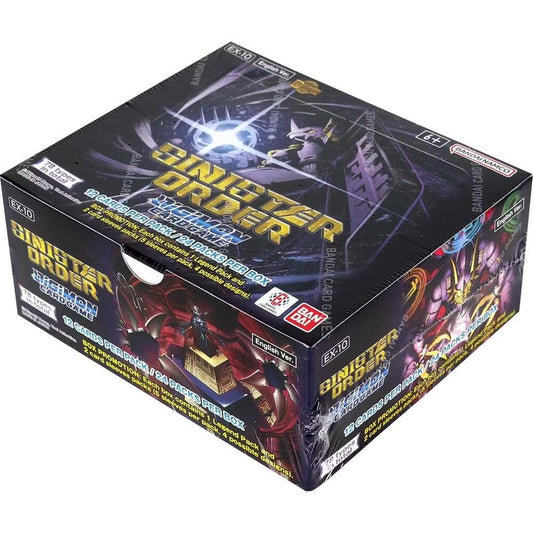 Sinister Order Booster Box EX10
