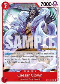 Caesar Clown (006) - Royal Blood Release Event Cards - UC - OP10-006