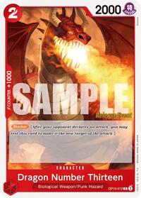 Dragon Number Thirteen - Royal Blood Release Event Cards - C - OP10-012
