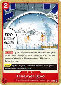 Ten-Layer Igloo - Royal Blood Release Event Cards - C - OP10-018