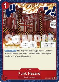Punk Hazard - Royal Blood Release Event Cards - C - OP10-021