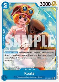 Koala - Royal Blood Release Event Cards - UC - OP10-047