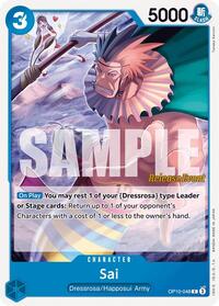 Sai - Royal Blood Release Event Cards - C - OP10-048
