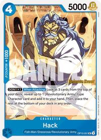 Hack - Royal Blood Release Event Cards - UC - OP10-051