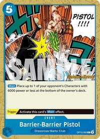 Barrier-Barrier Pistol - Royal Blood Release Event Cards - C - OP10-060