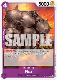 Pica - Royal Blood Release Event Cards - UC - OP10-074