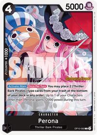 Perona (092) - Royal Blood Release Event Cards - C - OP10-092