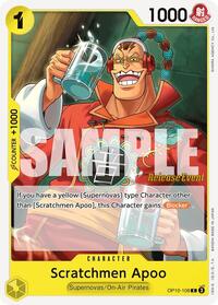 Scratchmen Apoo - Royal Blood Release Event Cards - C - OP10-108
