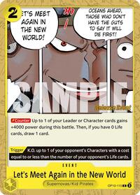 Let's Meet Again in the New World - Royal Blood Release Event Cards - C - OP10-115