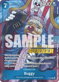 Buggy (OP10 Release Event Winner) - One Piece Promotion Cards - PR - P-084