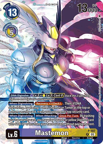 Mastemon (BT-21: Illustration Celebration Pack) - World Convergence - Promo - P-187 P