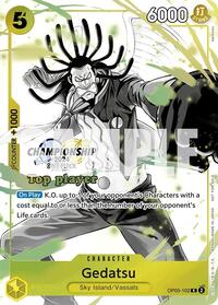Gedatsu (Championship 2024 Top Player Pack Vol. 2) - One Piece Promotion Cards - R - OP05-102