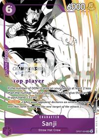 Sanji (Championship 2024 Top Player Pack Vol. 2) - One Piece Promotion Cards - SR - OP07-064