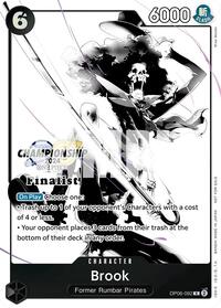 Brook (Championship 2024 Finalist Card Set Vol. 2) - One Piece Promotion Cards - R - OP06-092
