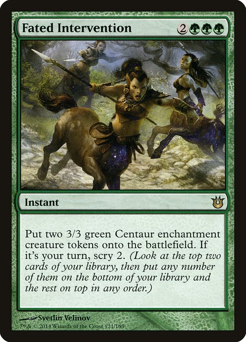 Fated Intervention - Born of the Gods - R - 121