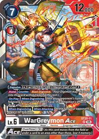 WarGreymon ACE - Starter Deck 20: Protector of Light - Super Rare - ST20-11 SR