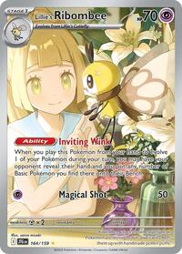Lillie's Ribombee - 164/159 - SV09: Journey Together - Illustration Rare - 164/159