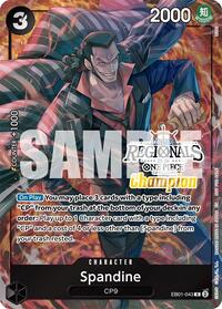 Spandine (Regional Champion Card Set 2025 Vol.1) - One Piece Promotion Cards - R - EB01-043