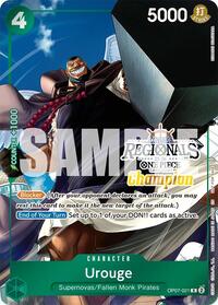 Urouge (Regional Champion Card Set 2025 Vol.1) - One Piece Promotion Cards - R - OP07-021