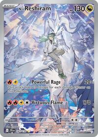 N's Reshiram - 167/159 - SV09: Journey Together - Illustration Rare - 167/159