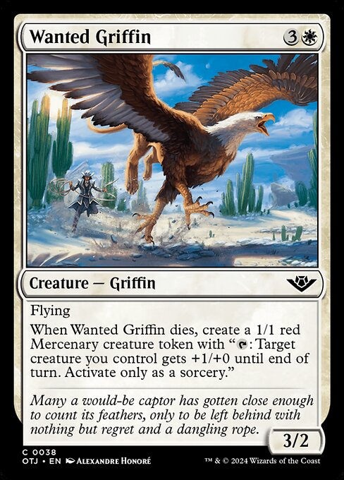 Wanted Griffin - Outlaws of Thunder Junction - C - 38