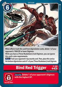 Bind Red Trigger (Store Tournament 2025 Vol.2 Participation Pack) - Digimon Promotion Cards - Promo - P-180 P