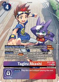 Tagiru Akashi (Alternate Art) - World Convergence - Super Rare - BT21-088 SR