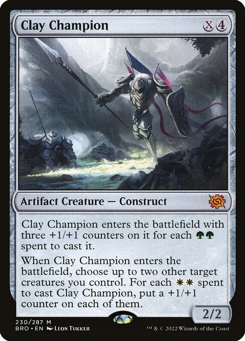 Clay Champion - The Brothers' War - M - 230