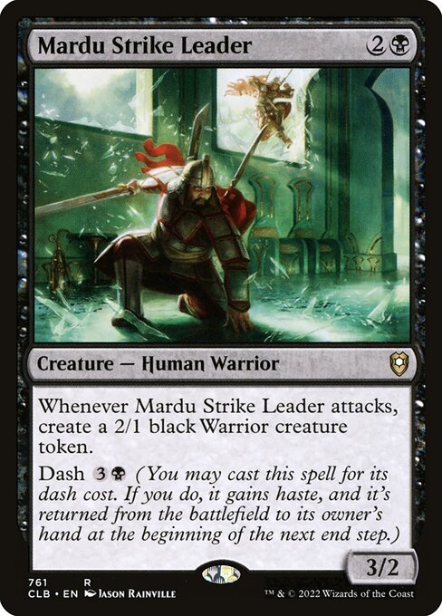Mardu Strike Leader - Commander Legends: Battle for Baldur's Gate - R - 761