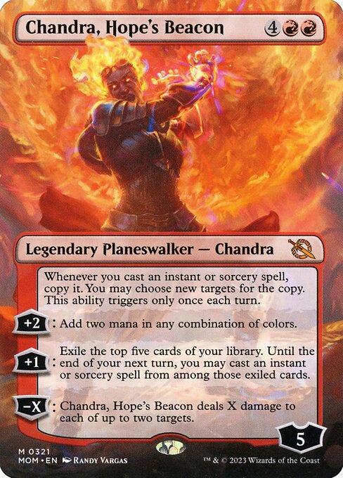 Chandra, Hope's Beacon (Borderless) - March of the Machine - M - 321