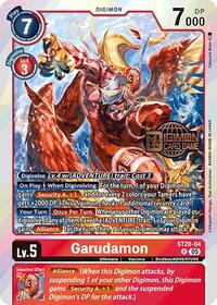 Garudamon - Starter Deck 20: Protector of Light Release Event Cards - Rare - ST20-04 R