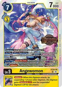Angewomon - Starter Deck 20: Protector of Light Release Event Cards - Super Rare - ST20-06 SR