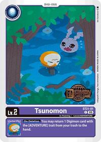 Tsunomon - Starter Deck 21: Hero of Hope Release Event Cards - Common - ST21-01 C