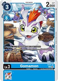 Gomamon - Starter Deck 21: Hero of Hope Release Event Cards - Uncommon - ST21-02 U