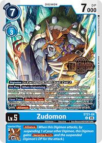 Zudomon - Starter Deck 21: Hero of Hope Release Event Cards - Uncommon - ST21-04 U