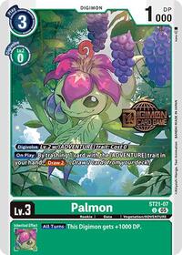 Palmon - Starter Deck 21: Hero of Hope Release Event Cards - Uncommon - ST21-07 U
