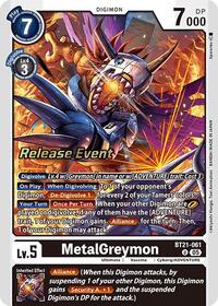 MetalGreymon - World Convergence Release Event Cards - Uncommon - BT21-061 U