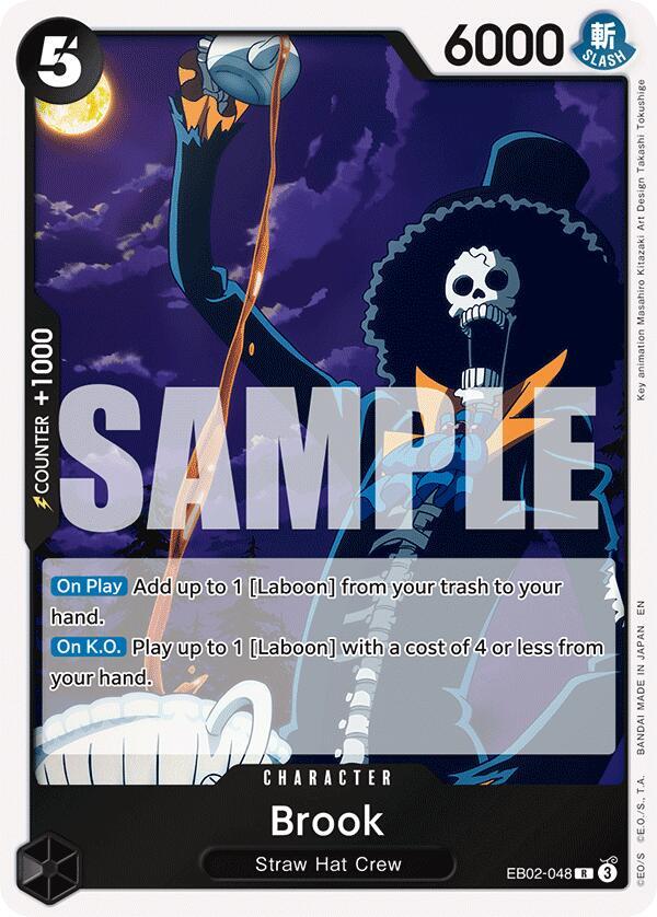 Brook - Extra Booster: Anime 25th Collection - R - EB02-048