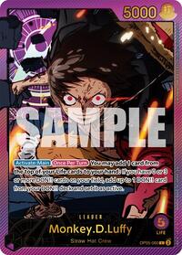 Monkey.D.Luffy (SP) - Extra Booster: Anime 25th Collection - L - OP05-060