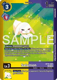Salamon - Limited Card Pack -Billion Bullet- - Rare - BT16-030 R