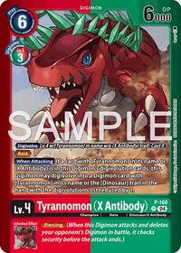 Tyrannomon (X Antibody) - Limited Card Pack -Billion Bullet- - Promo - P-160 P
