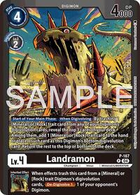 Landramon - Limited Card Pack -Billion Bullet- - Promo - P-167 P
